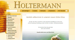 Desktop Screenshot of holtermann-shop.de