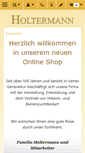 Mobile Screenshot of holtermann-shop.de