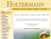 Tablet Screenshot of holtermann-shop.de